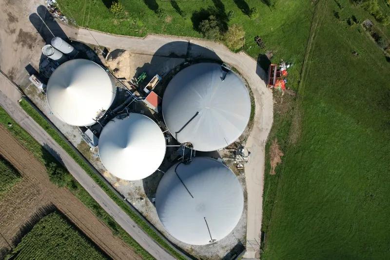 Біогазових комплексів в 4x локаціях